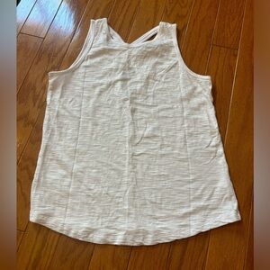 White House Black Market White Tank Top Women’s Size Small
